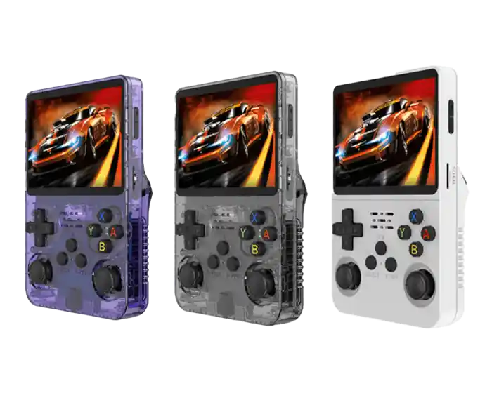 R36S Retro Handheld Video Game Console Linux System 3.5 Inch IPS Screen Portable Pocket Video Player 64GB Games